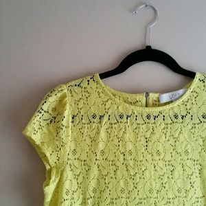 LOFT Tops - SOLD - LOFT Lace Top - Size SP LOFT Tops - SOLD - LOFT Lace Top - Size SP