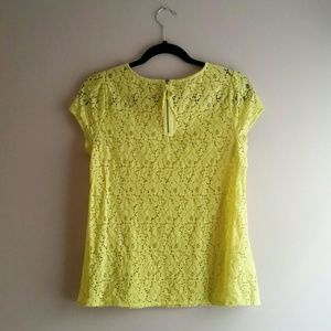 LOFT Tops - SOLD - LOFT Lace Top - Size SP LOFT Tops - SOLD - LOFT Lace Top - Size SP