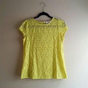 LOFT Tops - SOLD - LOFT Lace Top - Size SP LOFT Tops - SOLD - LOFT Lace Top - Size SP