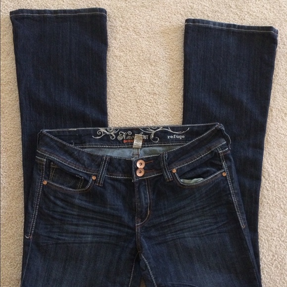 Refuge Knock Out Skinny Boot Jeans