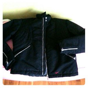 Motorcycle Style Nike Jacket - Price Reduced