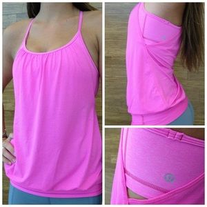 Lululemon Pink No Limits Tank