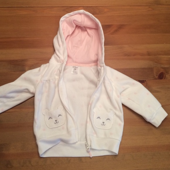 Carter's 12mo girl zip up