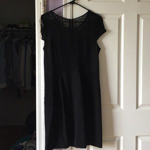 Black cocktail dress