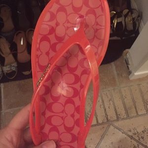 Coach Plastic Sandals/9