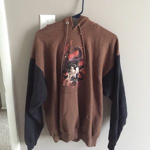 Men's hooded sweatshirt