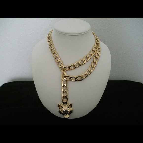SOLD Foxy Lady Necklace SOLD - Picture 3 of 4