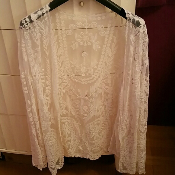 Lace cardigan