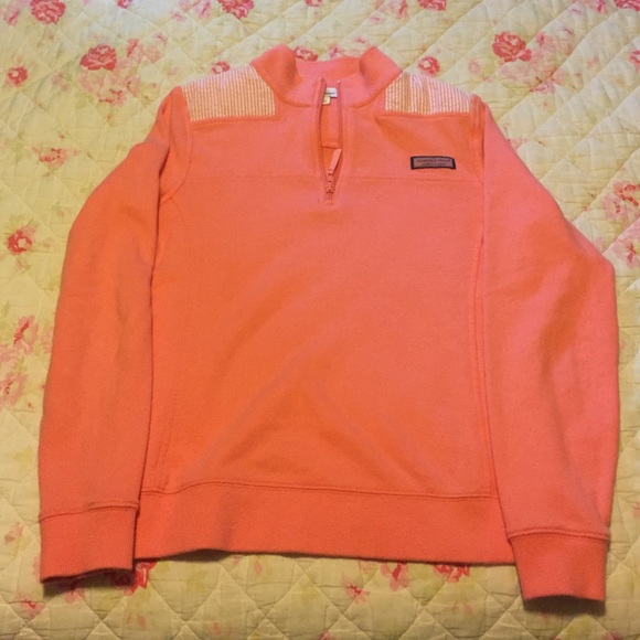 Vineyard Vines Sweaters - Vineyard Vines Shep Shirt - Coral