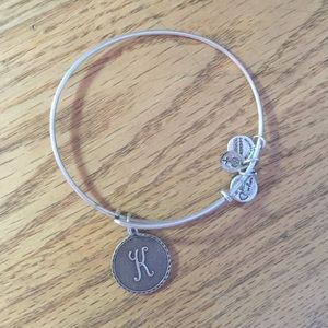 Alex and Ani "K" bangle