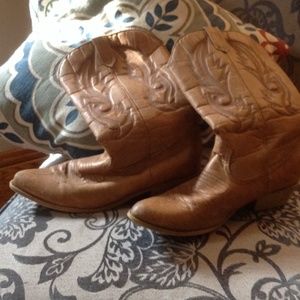 Women's Worn COCONUTS Cowboy Boots Size 10