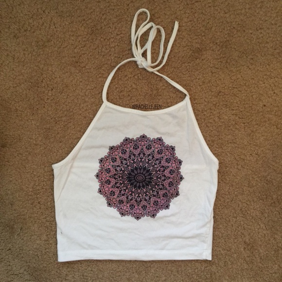 Brandy Melville Tops - NWT Brandy Melville Mandala Sachi Halter