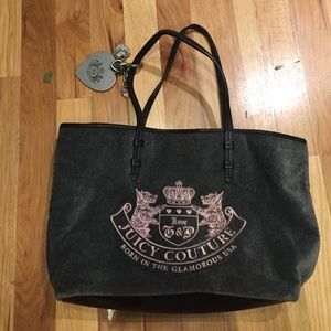 *SOLD* Grey Juicy Couture Purse