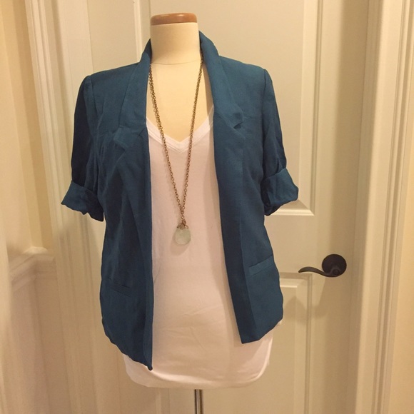 Lauren Conrad Teal Blazer