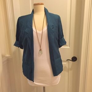 Lauren Conrad Teal Blazer