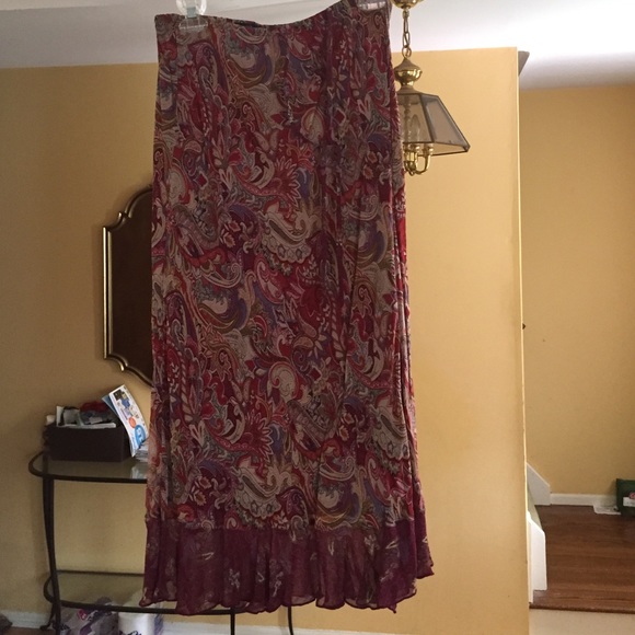Floral skirt