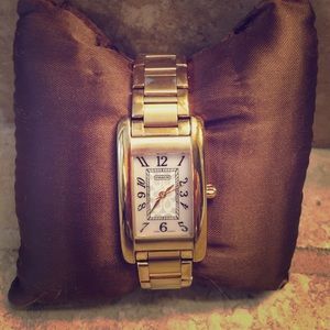 Coach Gold plated watch
