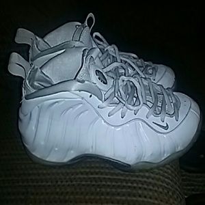 All white foams