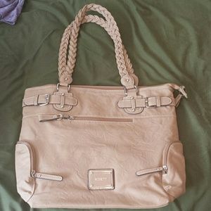 Tan handbag