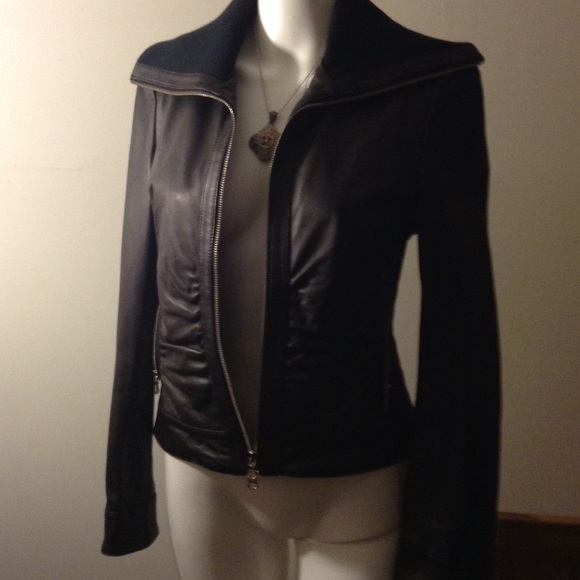 Guess leather jacket