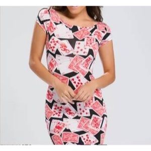 NWT card shark dress
