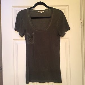 SOLD!!! Cotton Citizen Vintage pocket scoop tee.