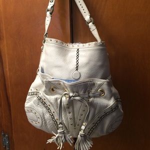 Cole Haan off white bag