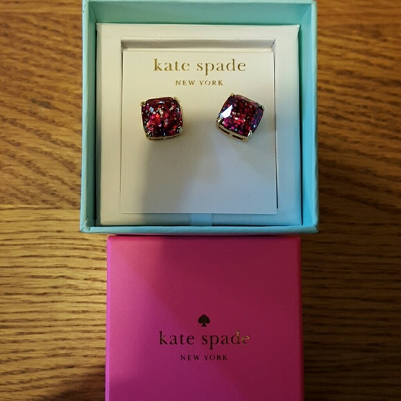 Kate Spade Multi glitter Studs