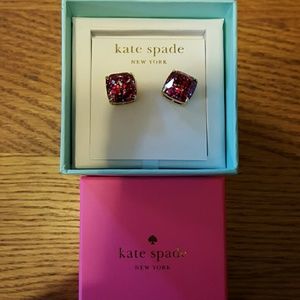 Kate Spade Multi glitter Studs