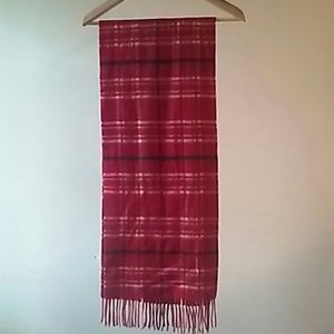 Red Cashmere scarf