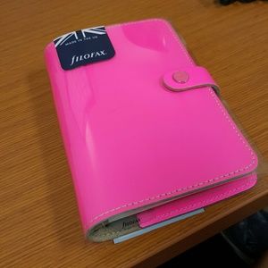New in package personal Fluro pink filofax
