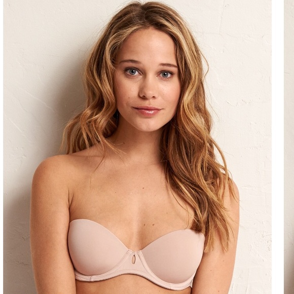 Audrey multiway lightly lined bra nude