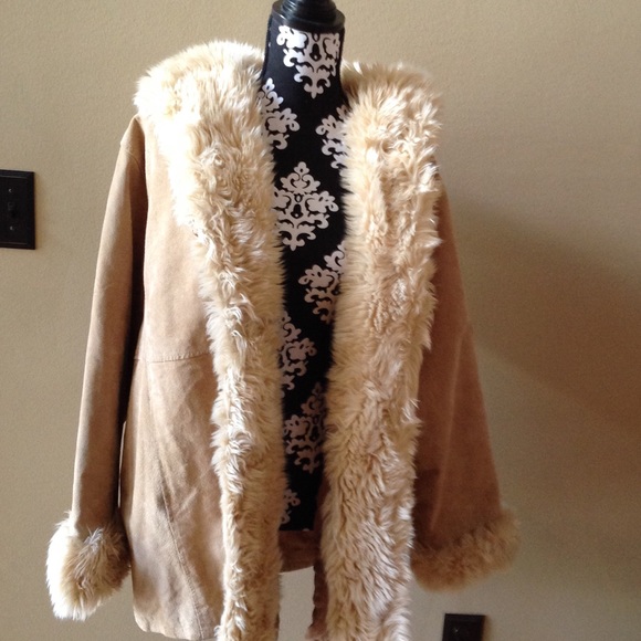 Wilson Leather Suede/Shearling Coat