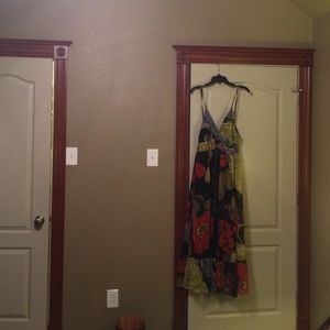 Floral maxi length sundress