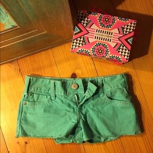 Beautiful teal shorts