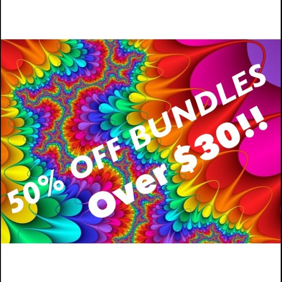 Reopening Sales!! 50% OFF BUNDLES OVER $30!! 🎉