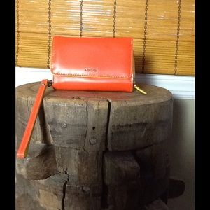 Lodis Audrey Bea leather phone wallet wristlet