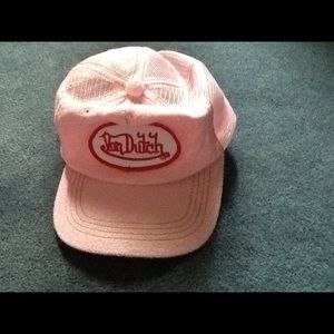 Pink Von Dutch hat