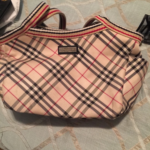 Authentic blue label Burberry bag