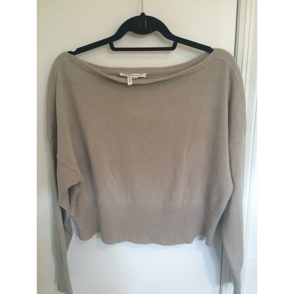 BCBGeneration beige scoopneck sweater