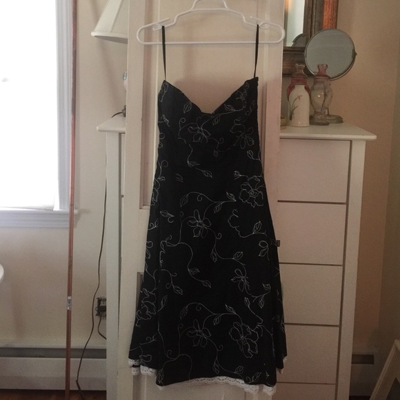 Black and White Dress