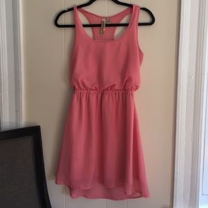 Bubble gum pink summer dress