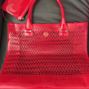 SOLD!!! Tory Burch Georgiana Tote.