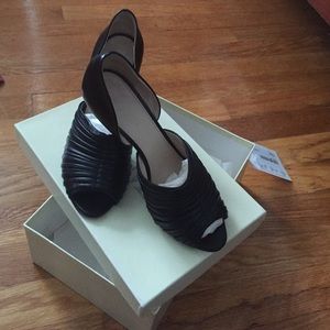 MaxMara black leather shoes 😍