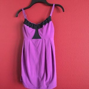 Lululemon Purple & Black Tank