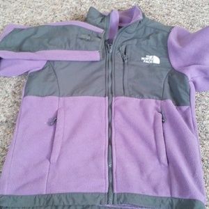 Purple & Grey Northface Jacket