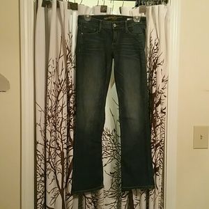 Dark wash denim Arizona jeans