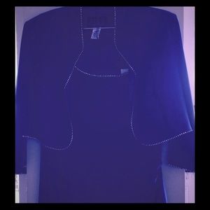 Alex Evenings blue gown L