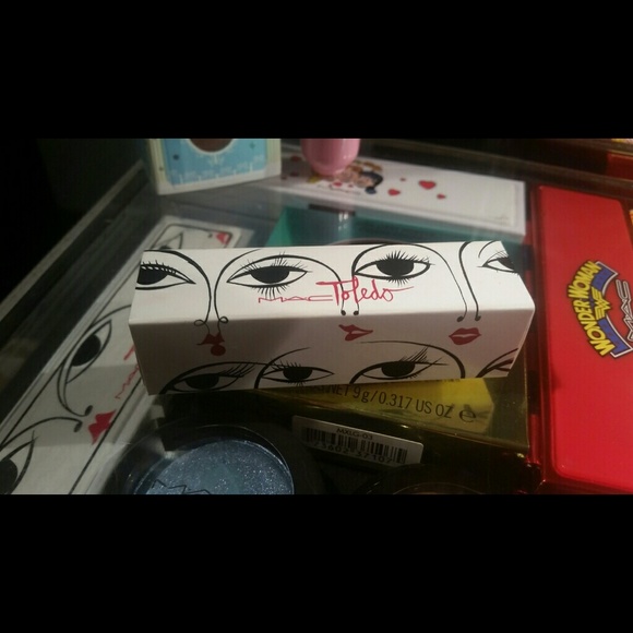 Empty Toledo lipstick box