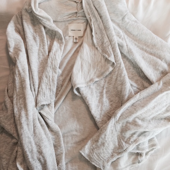 Gray Urban Outfitters sweater wrap